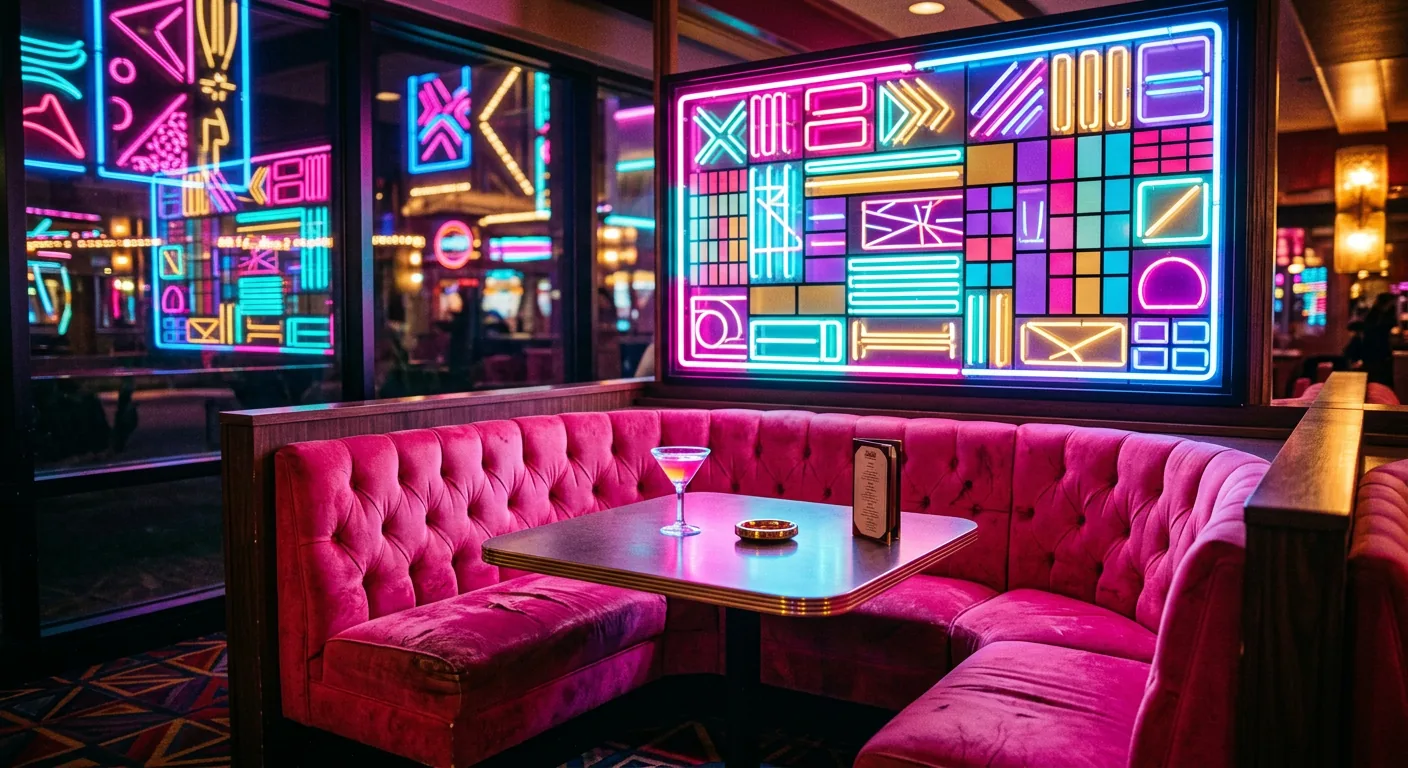 hard-rock poker neon Vegas neon Vegas scena editoriale 7